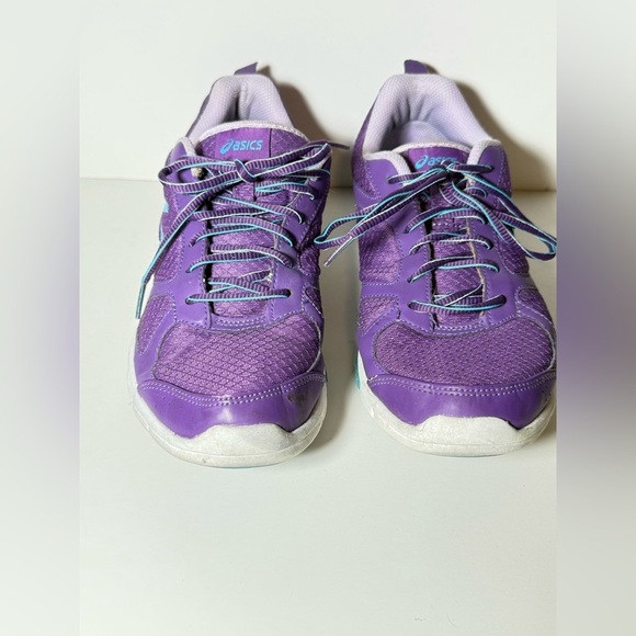 Asics Women's Gel Muse Fit S454N Purple Blue Running Shoes Sneakers - Picture 2 of 10